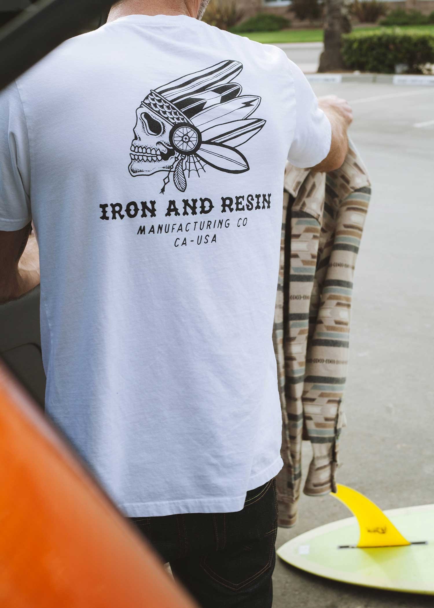 Wave Warrior Tee - Iron and Resin