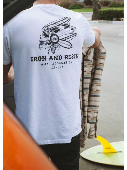Wave Warrior Tee - Iron and Resin