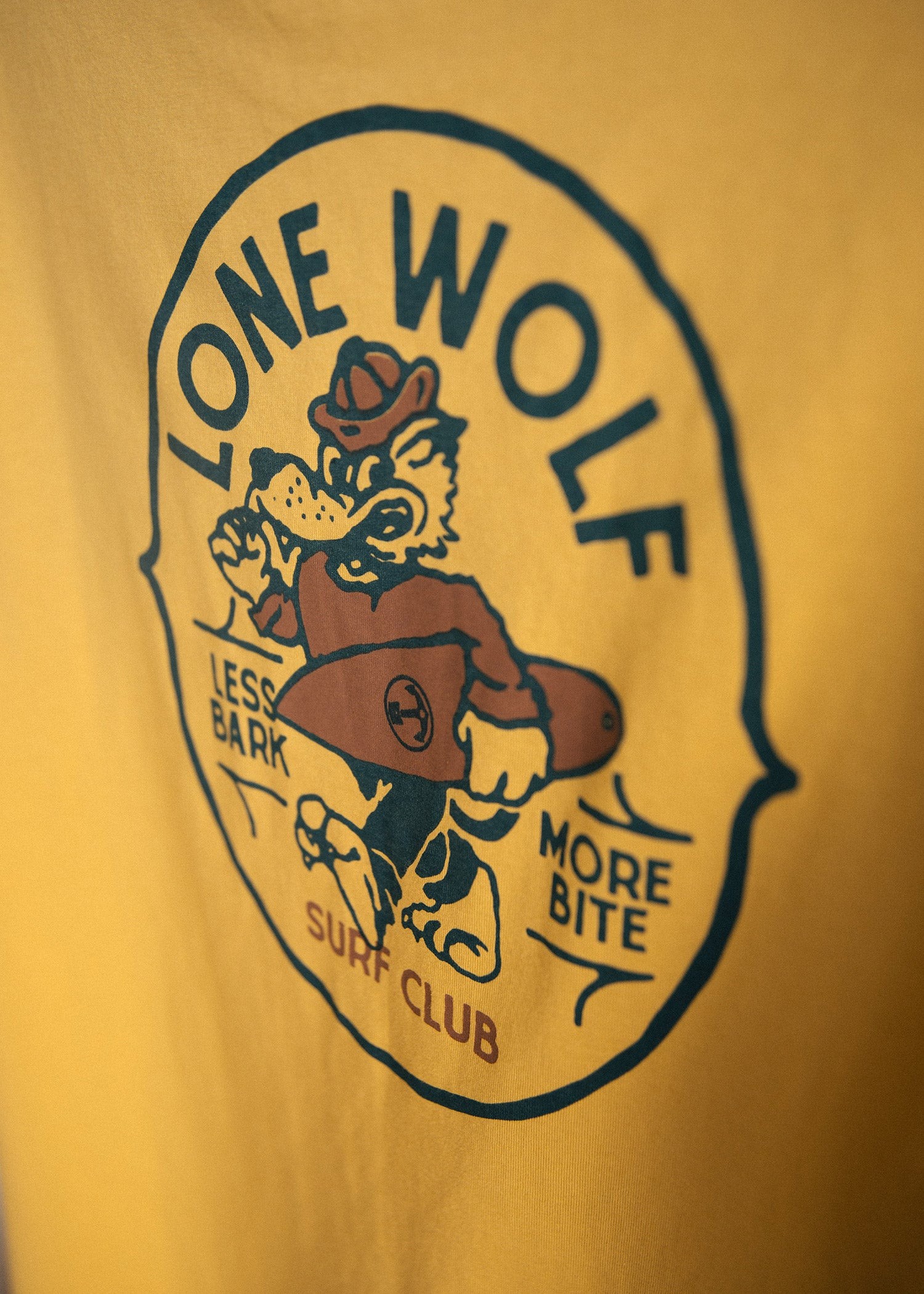 Lone wolf - T-shirt textile homme - IRON & RESIN