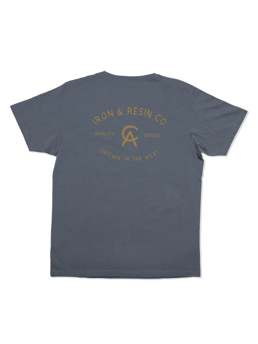 Grown In The West Pocket Tee - IRON & RESIN
