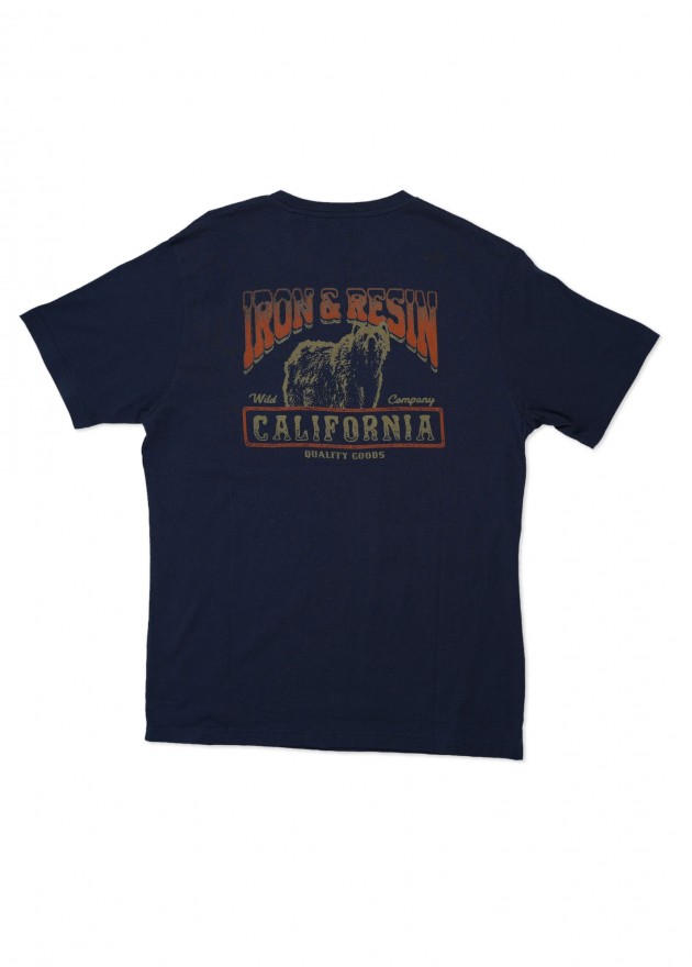 California bear pocket - T-shirt textile homme - Produits a traiter